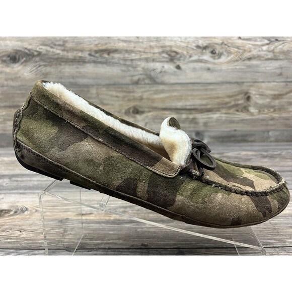Johnston & Murphy Mens Size‎ 12 Grant Searling Suede Slip On Moc Camouflage main image 7